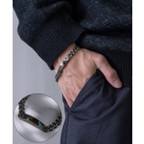 ブラックシルバー | ブレスレット メンズ レディース | improves