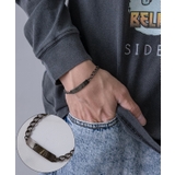 ブラックシルバー | ブレスレット メンズ レディース | improves