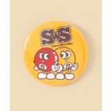 D | 缶バッジ メンズ SIDEWAY | improves