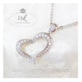 オープンハートネックレス レディース シルバー925 | 帝塚山ジュエリー  | 詳細画像1 