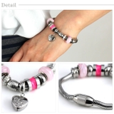 ブレスレット ストーン ピンク | 帝塚山ジュエリー  | 詳細画像2 