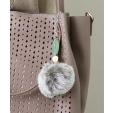 ラビットファーチャーム | MK MICHEL KLEIN BAG | 詳細画像1