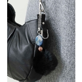 ブラック | ラビットファーチャーム | MK MICHEL KLEIN BAG