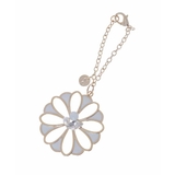 ホワイト | フラワーモチーフチャーム | MK MICHEL KLEIN BAG