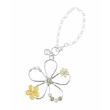 イエロー | メタルフラワーチャーム | MK MICHEL KLEIN BAG