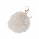 ベージュ | フェイクファーチャーム | OFUON