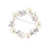 パール調デザインサークルブローチ | MK MICHEL KLEIN | 詳細画像2 