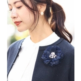 ネイビー | シフォンコサージュ | MK MICHEL KLEIN