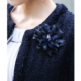 ネイビー | シフォンコサージュ | MK MICHEL KLEIN