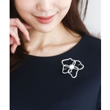 シルバー | フラワーモチーフブローチ | MK MICHEL KLEIN