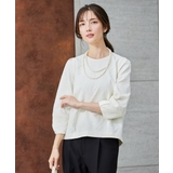 ホワイト | ロングパールネックレス | a.v.v【WOMEN】