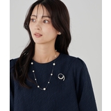 パールポイントロングネックレス | a.v.v【WOMEN】 | 詳細画像1 