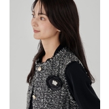 ダークグレー | フラットローズコサージュ | a.v.v【WOMEN】