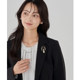 ゴールド | 3連パールサークルブローチ | a.v.v【WOMEN】