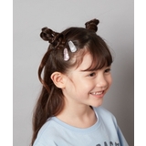 シルバー | [KIDS]【2個セット】ラメヘアピン | a.v.v【KIDS】