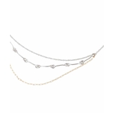 アソートチェーンネックレス/シルバー | a.v.v【WOMEN】 | 詳細画像7 