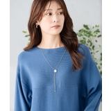 ホワイト | ループタイネックレス | a.v.v【WOMEN】