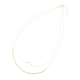 プレートコンビロングネックレス | a.v.v【WOMEN】 | 詳細画像10 