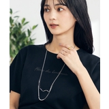 プレートコンビロングネックレス | a.v.v【WOMEN】 | 詳細画像3 