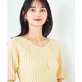 ゴールド | ダブルリングワントップネックレス | a.v.v【WOMEN】