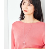 シルバー | ダブルリングワントップネックレス | a.v.v【WOMEN】