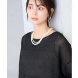 パール調二連ネックレス | a.v.v【WOMEN】 | 詳細画像2 