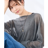 ドロップモチーフコードネックレス | a.v.v【WOMEN】 | 詳細画像1 
