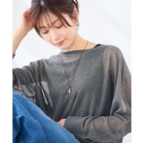 ドロップモチーフコードネックレス | a.v.v【WOMEN】 | 詳細画像3 