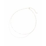 変形ダブルチェーンネックレス | a.v.v【WOMEN】 | 詳細画像8 