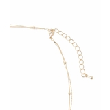 変形ダブルチェーンネックレス | a.v.v【WOMEN】 | 詳細画像9 