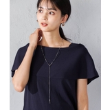 シルバー | 変形チェーンY字ネックレス | a.v.v【WOMEN】