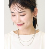 ボール二連マンテルネックレス | a.v.v【WOMEN】 | 詳細画像1 