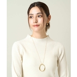 リングチェーンロングネックレス | a.v.v【WOMEN】 | 詳細画像3 