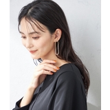 ストーンメタルコンビピアス | a.v.v【WOMEN】 | 詳細画像6 