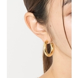 ゴールド | シンプルリングピアス | a.v.v【WOMEN】