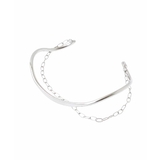 ステンレスチェーンコンビバングル | a.v.v【WOMEN】 | 詳細画像10 