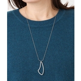 シルバー | マットメタルワントップモチーフネックレス | eur3