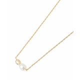 ゴールド | メタル×パールワントップネックレス | eur3