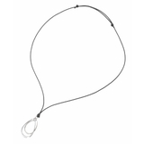 シルバー | ドロップモチーフコードネックレス | eur3