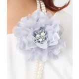 2連パールネックレス×フラワーコサージュ | eur3 | 詳細画像16 