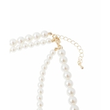 2連パールネックレス×フラワーコサージュ | eur3 | 詳細画像5 