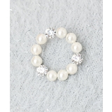 シルバー | パールストーンサークルブローチ | eur3