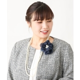 【2点セット】フォーマルネックレス×コサージュセット | eur3 | 詳細画像1 