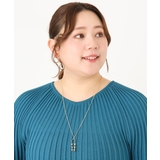 メタルモチーフロングネックレス | eur3 | 詳細画像2 
