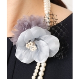 コサージュ付き2連パールライクネックレス | eur3 | 詳細画像17 