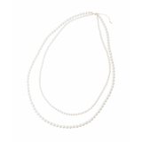 コサージュ付き2連パールライクネックレス | eur3 | 詳細画像5 