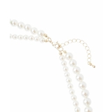 コサージュ付き2連パールライクネックレス | eur3 | 詳細画像6 