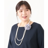 コサージュ付き2連パールネックレス | eur3 | 詳細画像12 