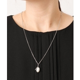 シルバー | バロックパールモチーフネックレス | eur3