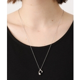 シルバー | ニュアンスモチーフステンレスネックレス | eur3